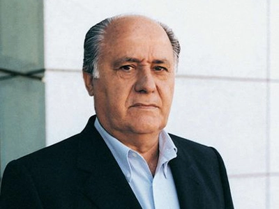 Amancio Ortega sobre Prestigio Saldohex